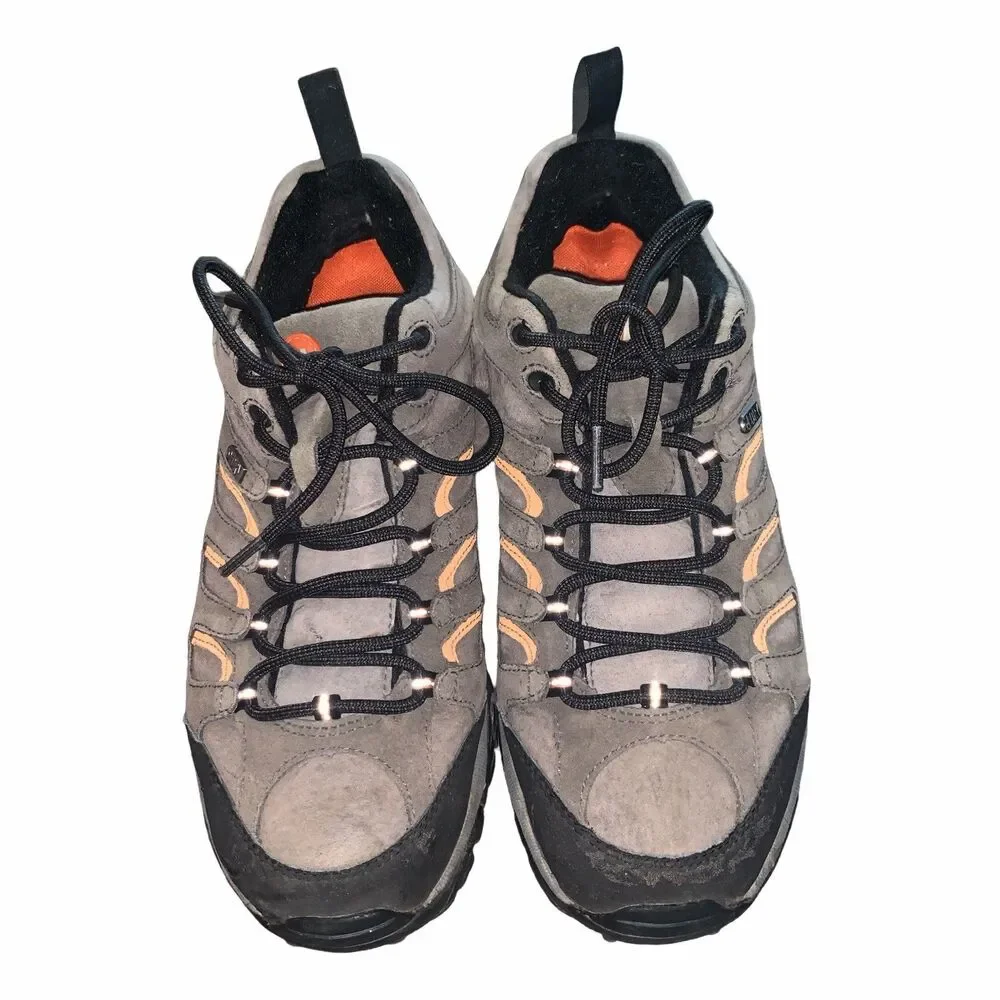 Merrell Mens Hiking Shoes Boots 9 Moab 3 Beluga Waterproof Dry Select Vibram - Picture 3 of 7